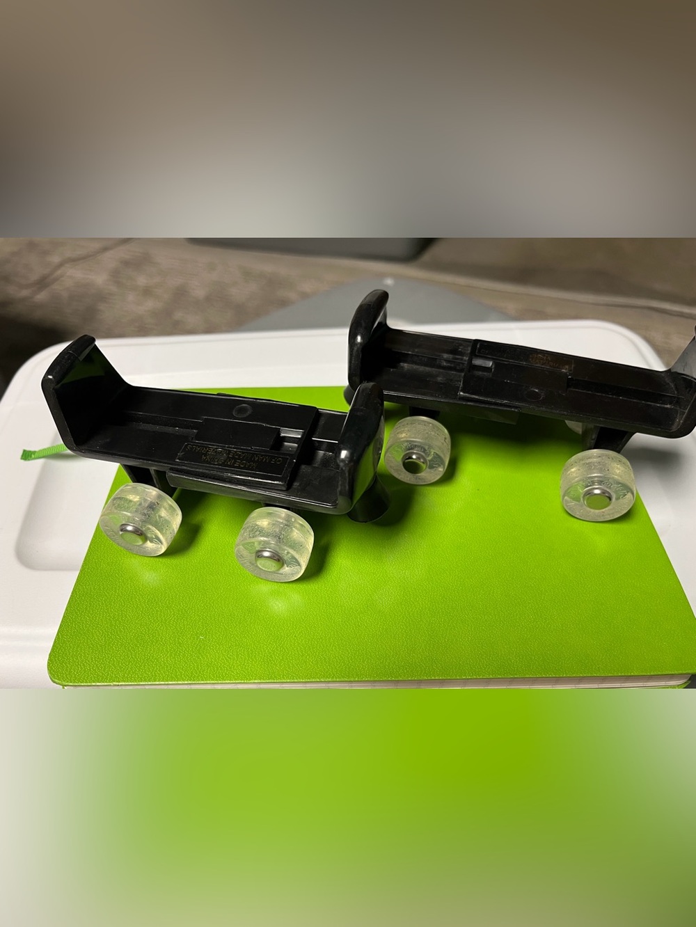 Build-A-Bear Black Roller Skates